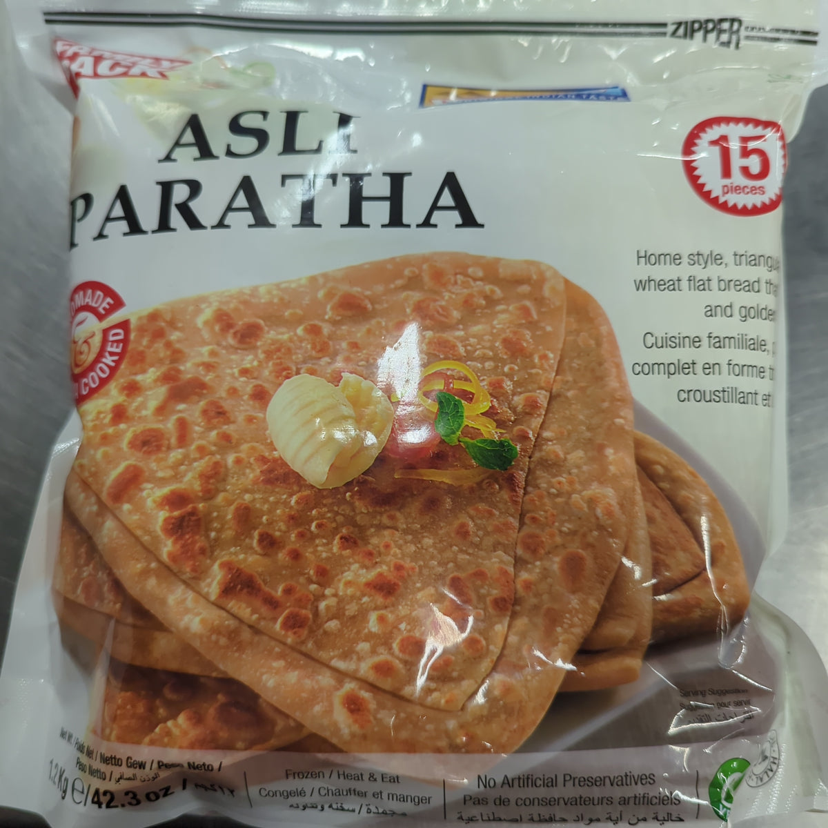 Ashoka Asli Paratha 1.2kg Tiptop Foods Kitchen & Halal Meat