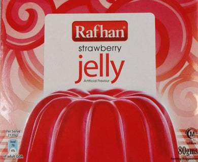 Rafhan Strawberry Jelly  80 g