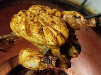 Fresh Halal Full Chicken Marinated (uncooked)