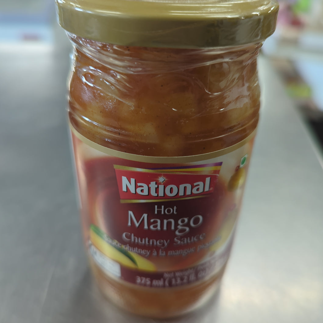 National Hot Mango Chutney Sauce