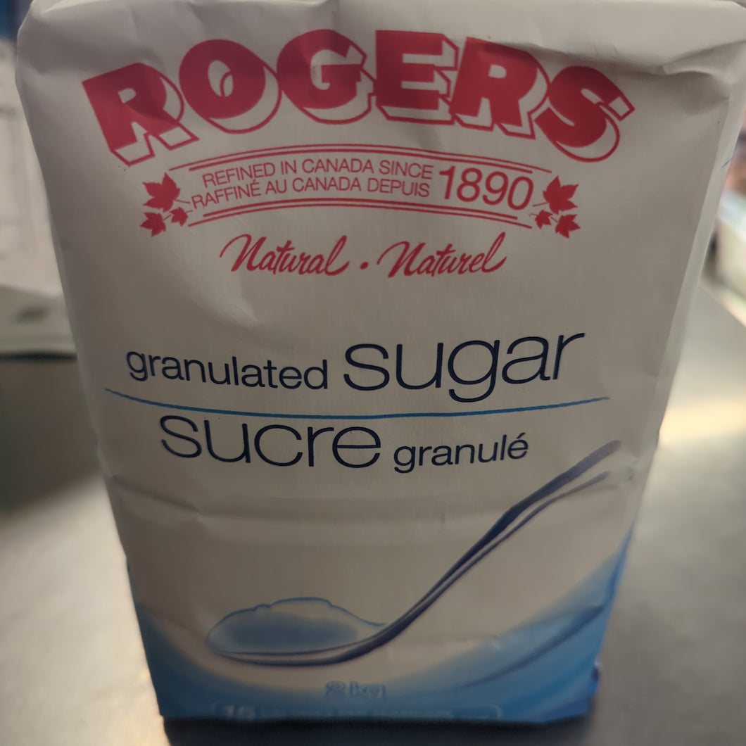 Rogers Granulated Sugar 2kg
