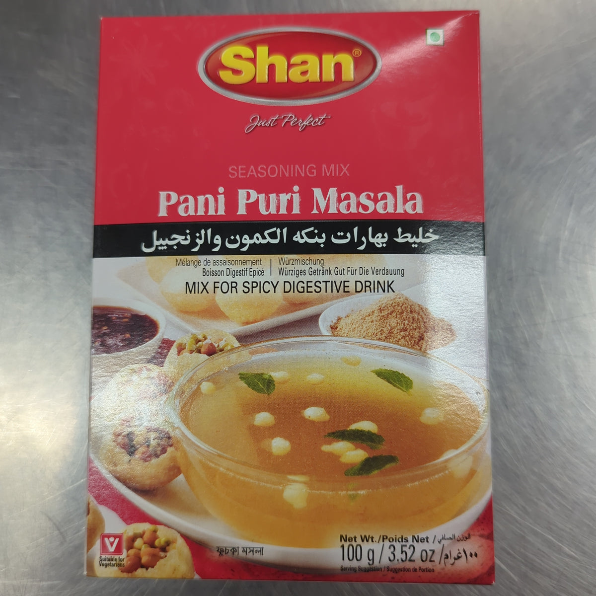 Shan Pani Puri Masala 100g – Tiptop Foods Kitchen & Halal Meat