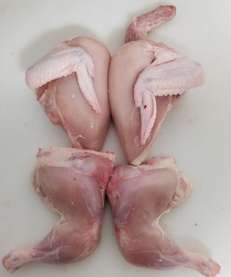 Halal Fresh Whole Chicken 4 pieces Cut