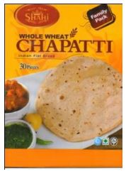 Shahi Whole Wheat Chapatti 30 pcs