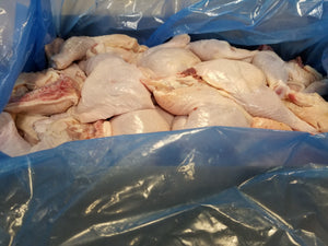 Halal Fresh Full Chicken Leg & Thigh Box Skin On 18 KG