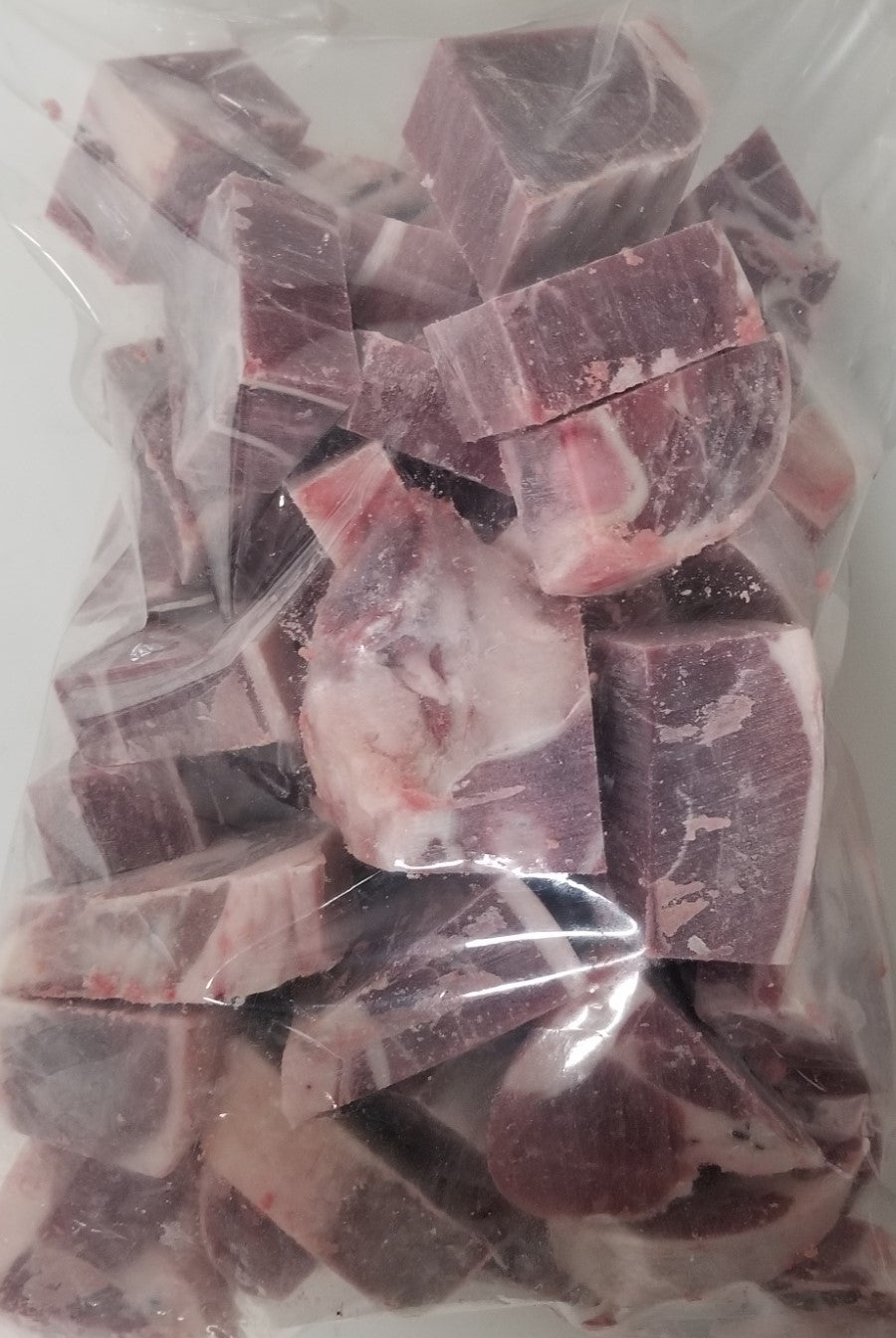 Halal Frozen Lamb Leg Stew Cut 600g