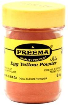 Preema Egg Yellow Colour 25g