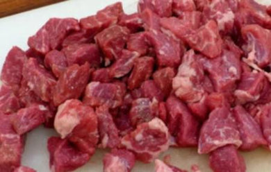 Halal Fresh Beef Small Cut (Suqaar) 1KG