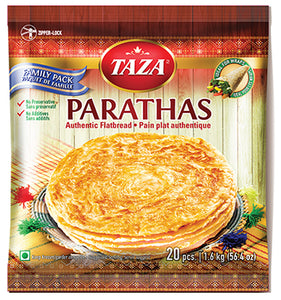 Taza Paratha Whole Wheat 20pcs